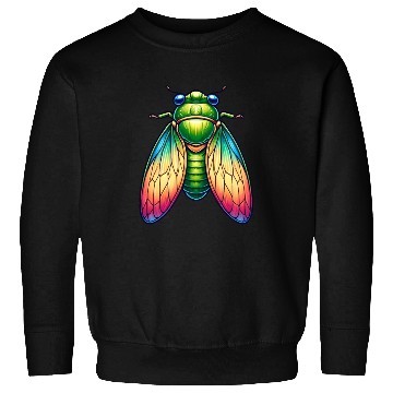 Discover Colorful Cicada Sweatshirts