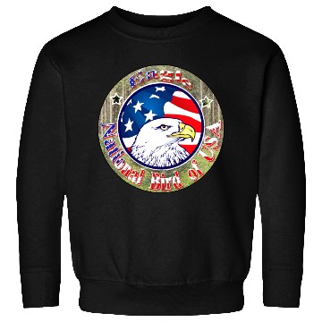 Discover Hanes Youth Sweatshirts USA Eagle