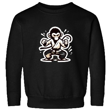 Discover Kungfu Monkey I Sweatshirts