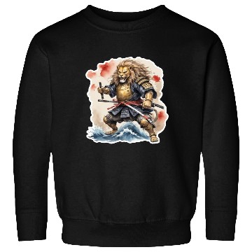 Discover Lion samurai style Sweatshirts