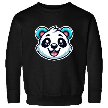 Discover Cute Panda Cute Baby Panda Face Sweatshirts