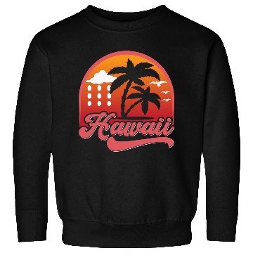 Discover Island Sunset Aloha Paradise Hawaiian sunset Sweatshirts