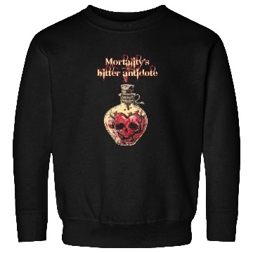 Discover Dark Gothic Skull heart Love Potion Sweatshirts