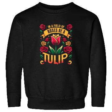 Discover Tulips Tulip Flower Yes I Talk To Tulips Sweatshirts