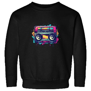 Discover Retro Classic Cassette Tape for a 80s Fan Sweatshirts