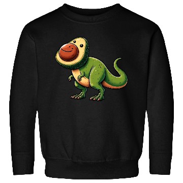 Discover Dino T-Rex Avocado Mythical Creature Sweatshirts
