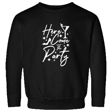 Discover Team Bride Bridesmaid Here come the party Sweatshirts
