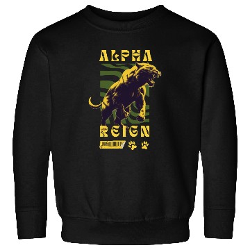 Discover Unleash The Inner Alpha: Fierce Animal Print Sweatshirts