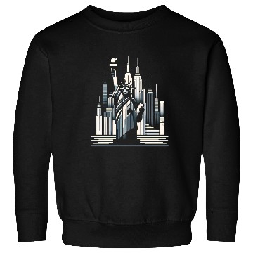 Discover Statue of Liberty Embrace Sweatshirts