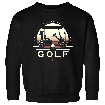 Discover Golf Cart Sunset Sweatshirts