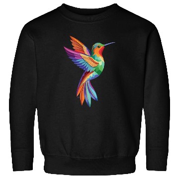 Discover Geometric Hummingbird Sweatshirts