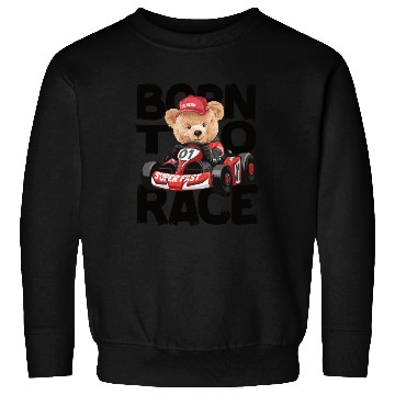 Discover Born To Race Motorsport Car Racing Driver Kart Sweatshirts