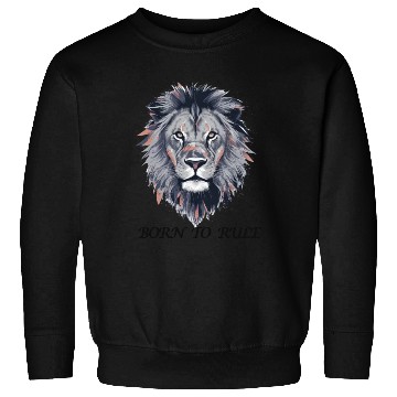 Discover Lion face Sweatshirts