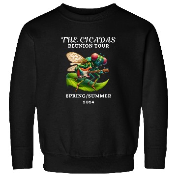 Discover Cicadas Reunion Tour Spring Summer 2024 Sweatshirts