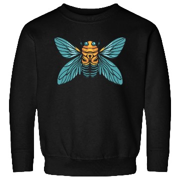 Discover Funny Cicada Retro Vintage Cicada 2024 Invasion Sweatshirts