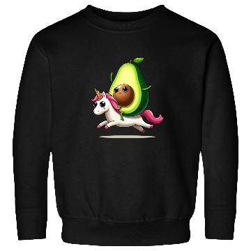 Discover Avocado on unicorn Sweatshirts