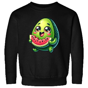 Discover Avocado & Watermelon Sweet Comic Sweatshirts