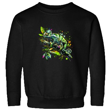 Discover Chameleonaire A Rich Lizard for Lizard Pet Lover Sweatshirts