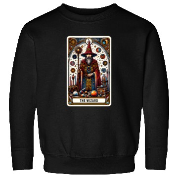 Discover Tarot Card The Wizard Sweatshirts