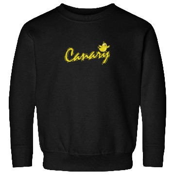 Discover Canary Bird yellow and cute Sweatshirts
