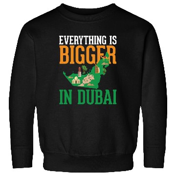 Discover Dubai Map: The City of Dreams Sweatshirts