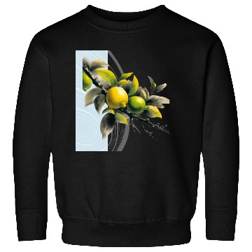 Discover Green and yellow lemon Sweatshirts