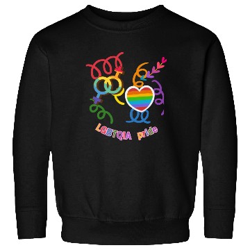 Discover LGBTQIA+ Pride Rainbow Heart Sweatshirts