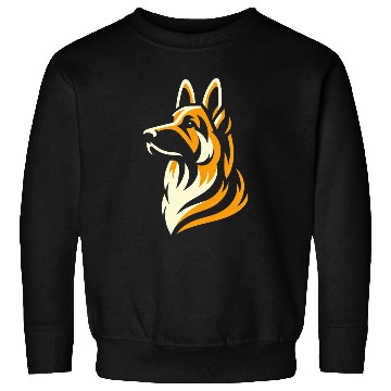Discover German Shepherd Elegance Sweatshirts