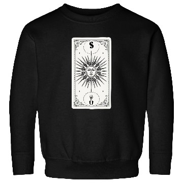 Discover The Sun Tarot Card Reader Astrology Occult Sweatshirts
