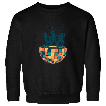 Discover Disco ball - Dancing - Groovy - Clockwork Elements Sweatshirts