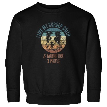 Discover Unique Border Collie Design For Dog Lovers Sweatshirts