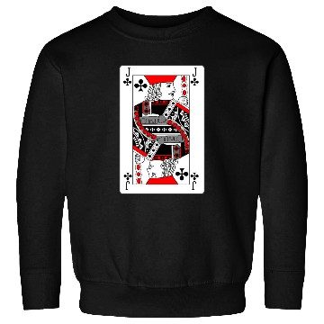 Discover Jack Playing card clover Sweatshirts