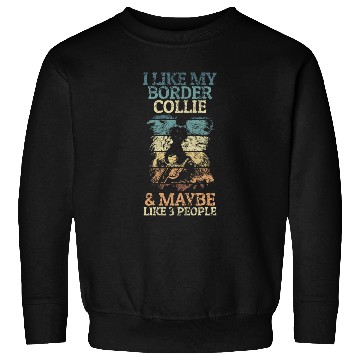 Discover Border Collie Enthusiast Unique Artwork Design Sweatshirts