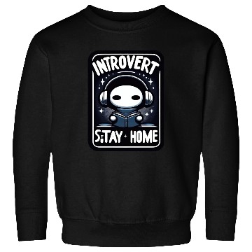 Discover Introvert's Quiet Space Sweatshirts