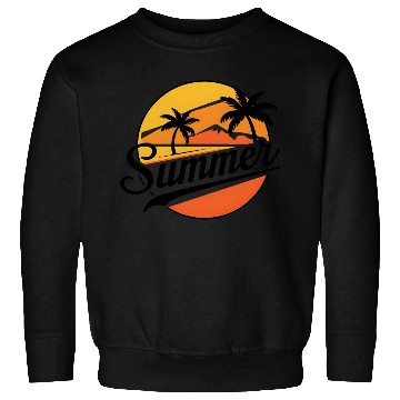 Discover Chill Summer Vibes Palm Trees Sweatshirts