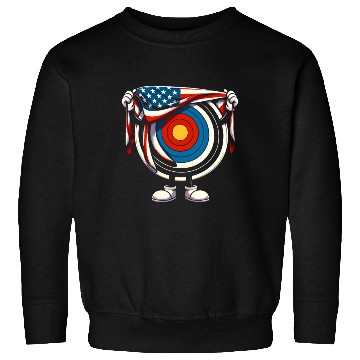 Discover Archer USA FLAG Patriot Archery Sweatshirts