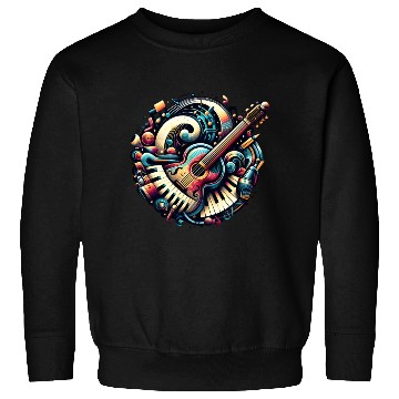 Discover Rhythmic Echoes: The Artistic Symphony Sweatshirts