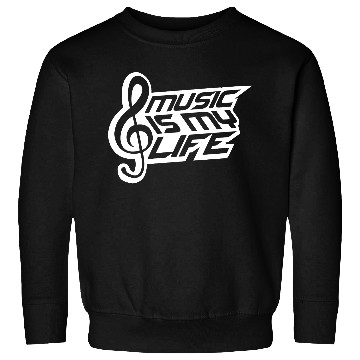 Discover Music Is My Life Party Club Concert Sound Love Sweatshirts