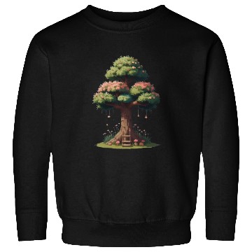 Discover Colorful Tree Life is Really Good Tree Sweatshirts