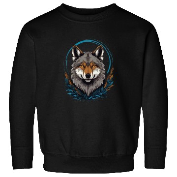 Discover Flag Wolves July Howling Wolf Sweatshirts