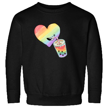 Discover Rainbow heart Sweatshirts