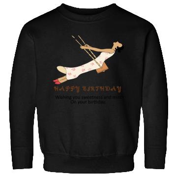 Discover Birthday Bliss- Where Sweetness Meets Joy Sweatshirts