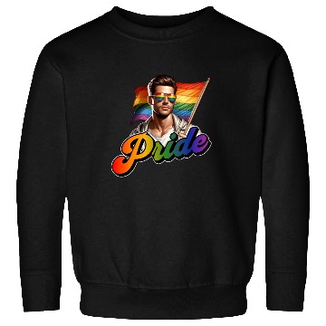 Discover Pride Gay CSD Love LGBTQ+ Colors of Rainbow fun Sweatshirts