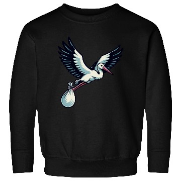 Discover Stork Delivery: Special Newborn Arrival Sweatshirts