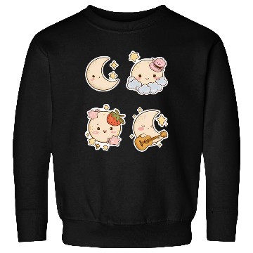 Discover Cute Kawaii moons Sweatshirts