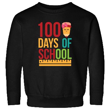 Discover 100 days of school 01 Sweatshirts