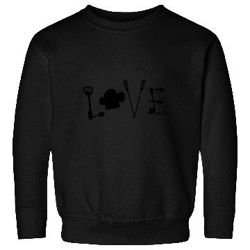 Discover Cool Pastry Chef Hat Funny Baking Tools Lover Sweatshirts