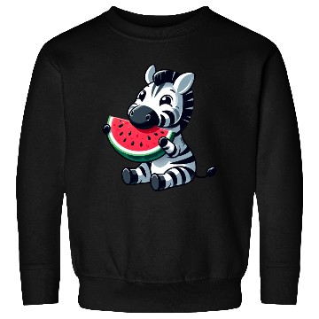 Discover Zebra melon watermelon fruit fruity Sweatshirts