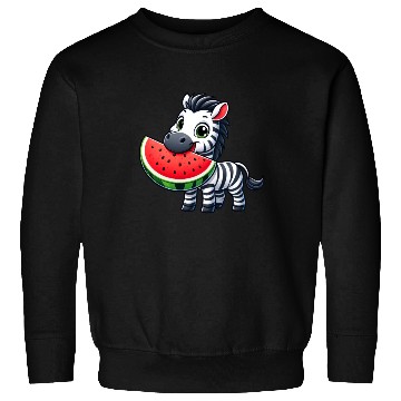 Discover Zebra melon watermelon fruit fruity Sweatshirts