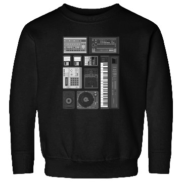 Discover Old School Hip Hop Rap Music Beat Maker Sweatshirts